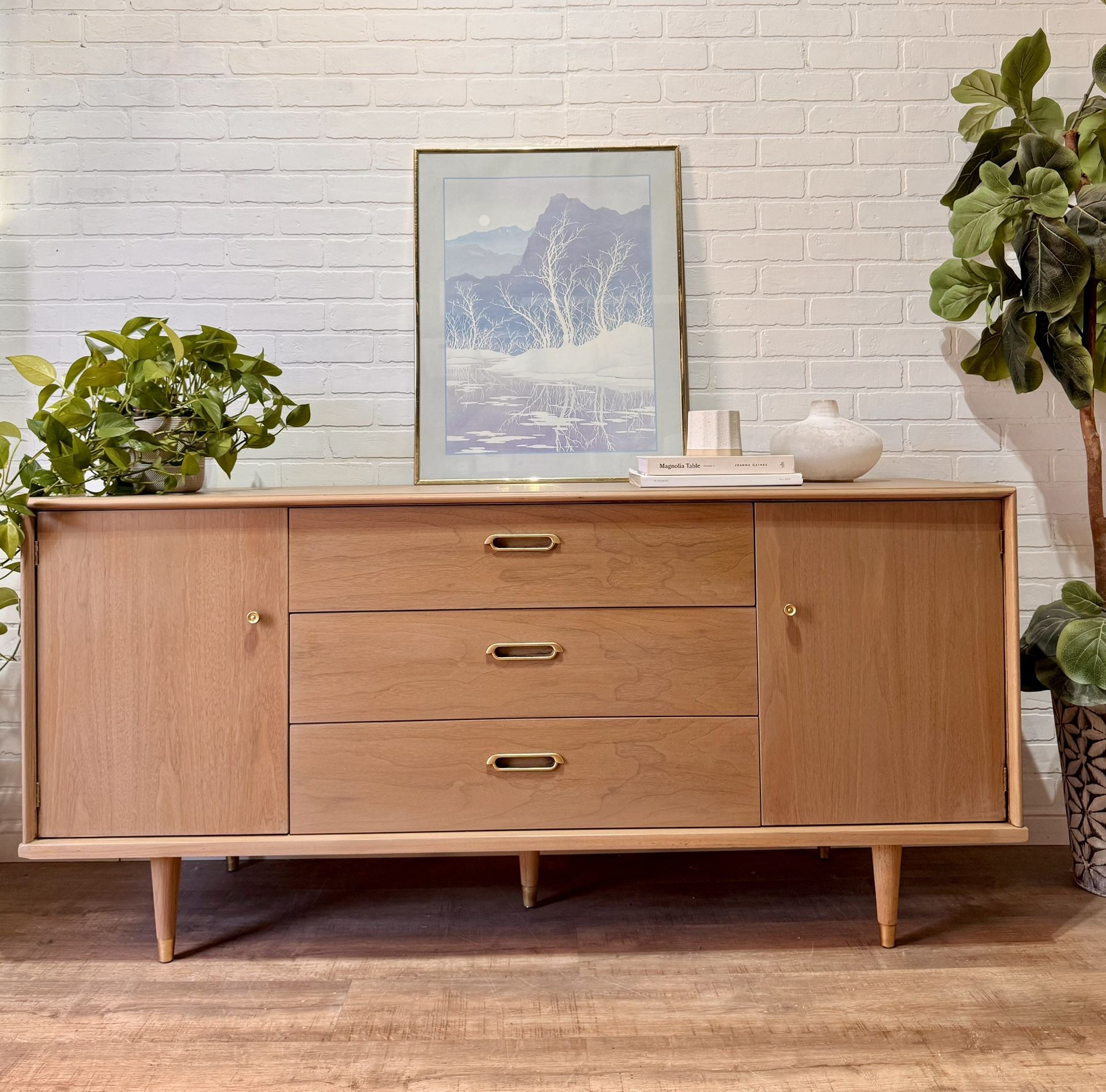 Vintage Mid Century Modern Credenza / Dresser By BP John