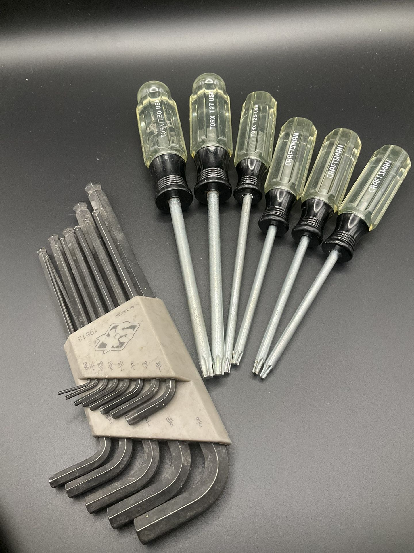 Tools Allen Hex Torx Keys 10/10 Condition