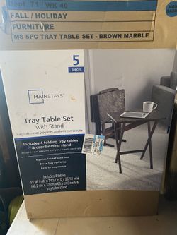 Tray Table Set