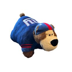 New York Giants Large 18"  Mascot Pillow Pet - NFL Blue/Red