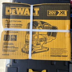 DEWALT XR 20-volt Max Brushless Variable Keyless Cordless Jigsaw (Bare Tool)