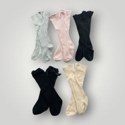 Cute 6/9months knee socks bundle