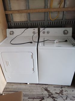 Washer and dryer  gas