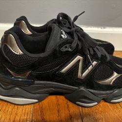 New Balance 9060 Black Copper Men's Athletic Sneakers U9060BRO Black/Silver