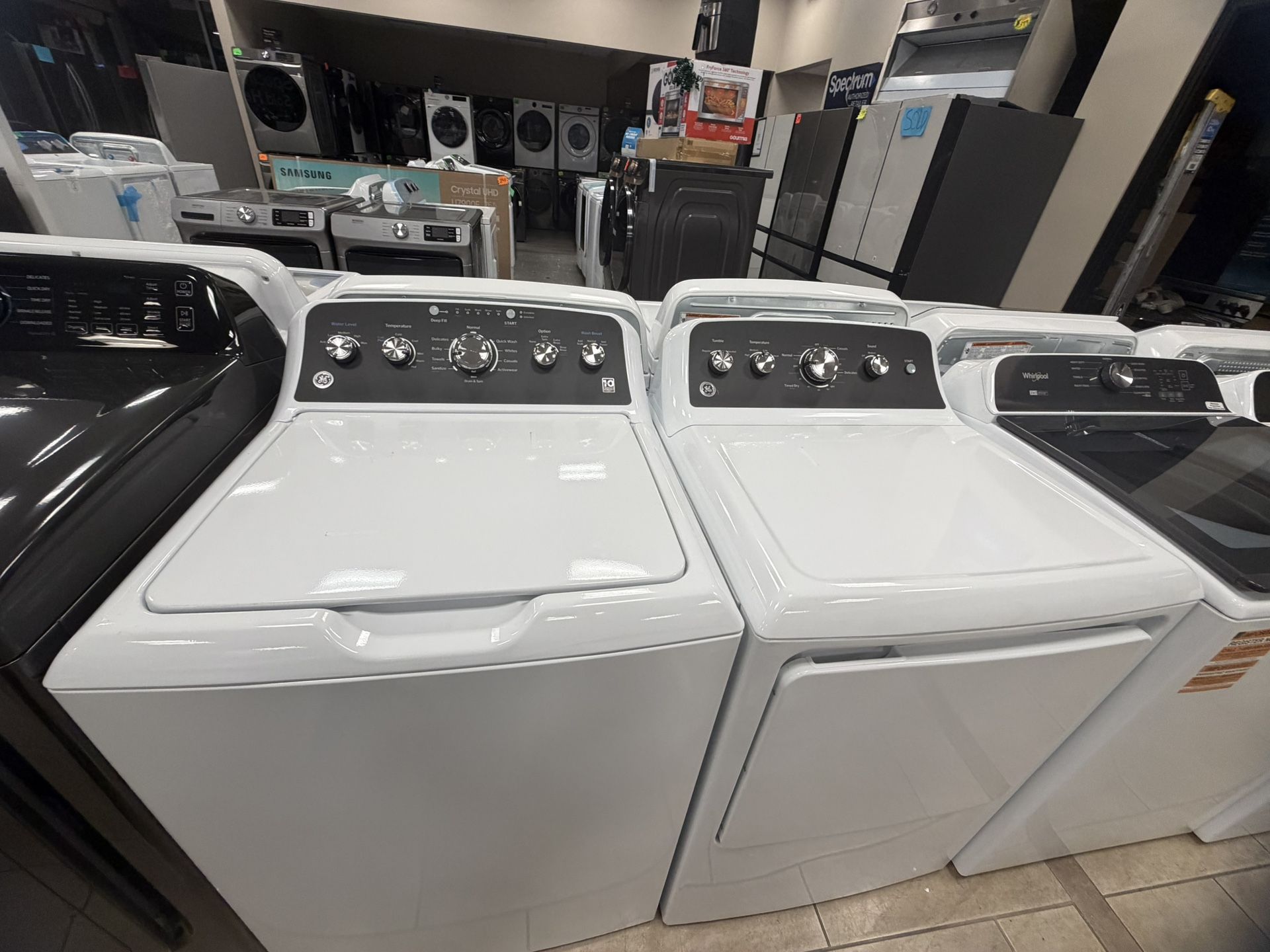 Ge Washer And Gas Dryer