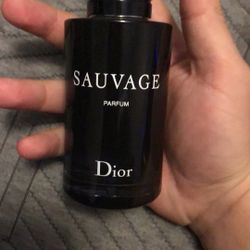 Dior Sauvage Parfum 100ml Barely Used 
