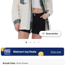 Long Sleeve Plaid Coat Button Print Stitching Pocket Turn Down Collar Lady Loose Fit Coat