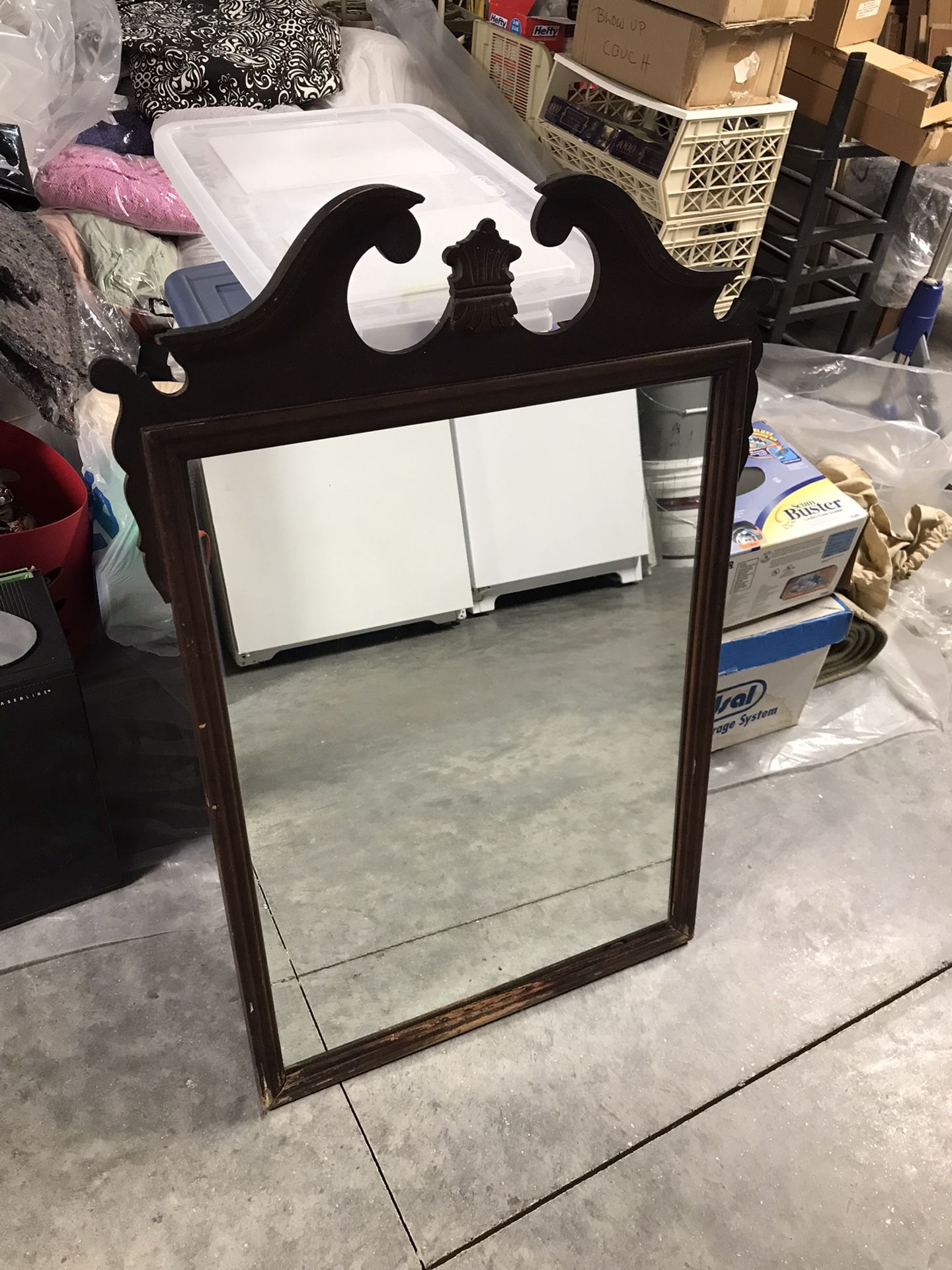 Antique Mirrors ( Two Different) $40 Each / $70 Pair 