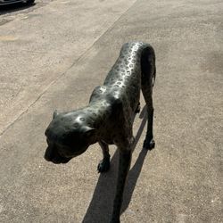 Bronze Cheetah Statue 