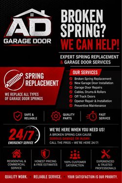 Garage door