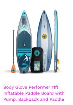 Body Glove Performer 11' Inflatable Stand Up Paddle Board