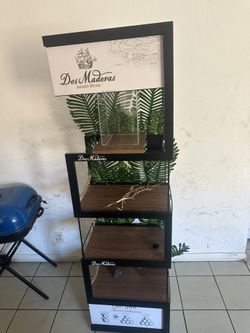 liquor bar shelf