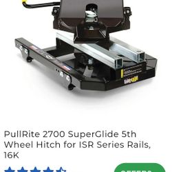  5th Wheel Hitch, 16,000 Lb  Sliding Hitch, Pullrite Model 2700