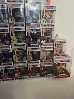 Funko Pops Bobbleheads and laker sweater