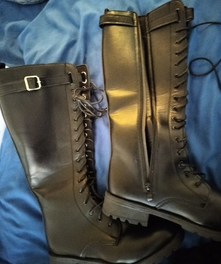 New Cute Knee High Boots Size 8