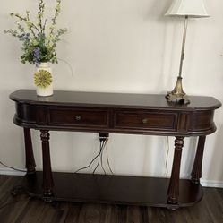 Wooden “Hooker” Sofa Table