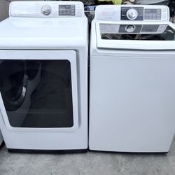 SAMSUNG WASHER AND GAS DRYER 