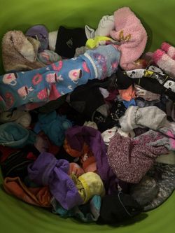 Free Bag Of Dozens Of Socks