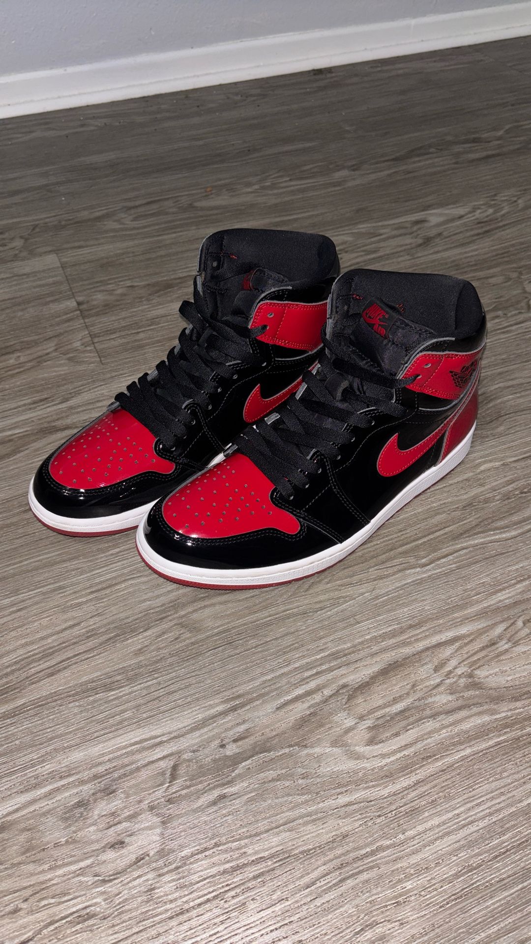 Jordan 1 ‘Patent bred’ size 10.5