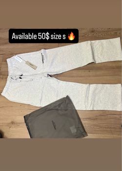 White essentials pants size S