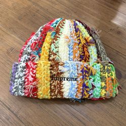 Supreme Hand Tie Beanie Color 