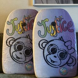 Vintage Justice kids bodyboard.