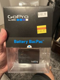 *******NEW GOPRO EXTENDED BATTERY BACPAC*******