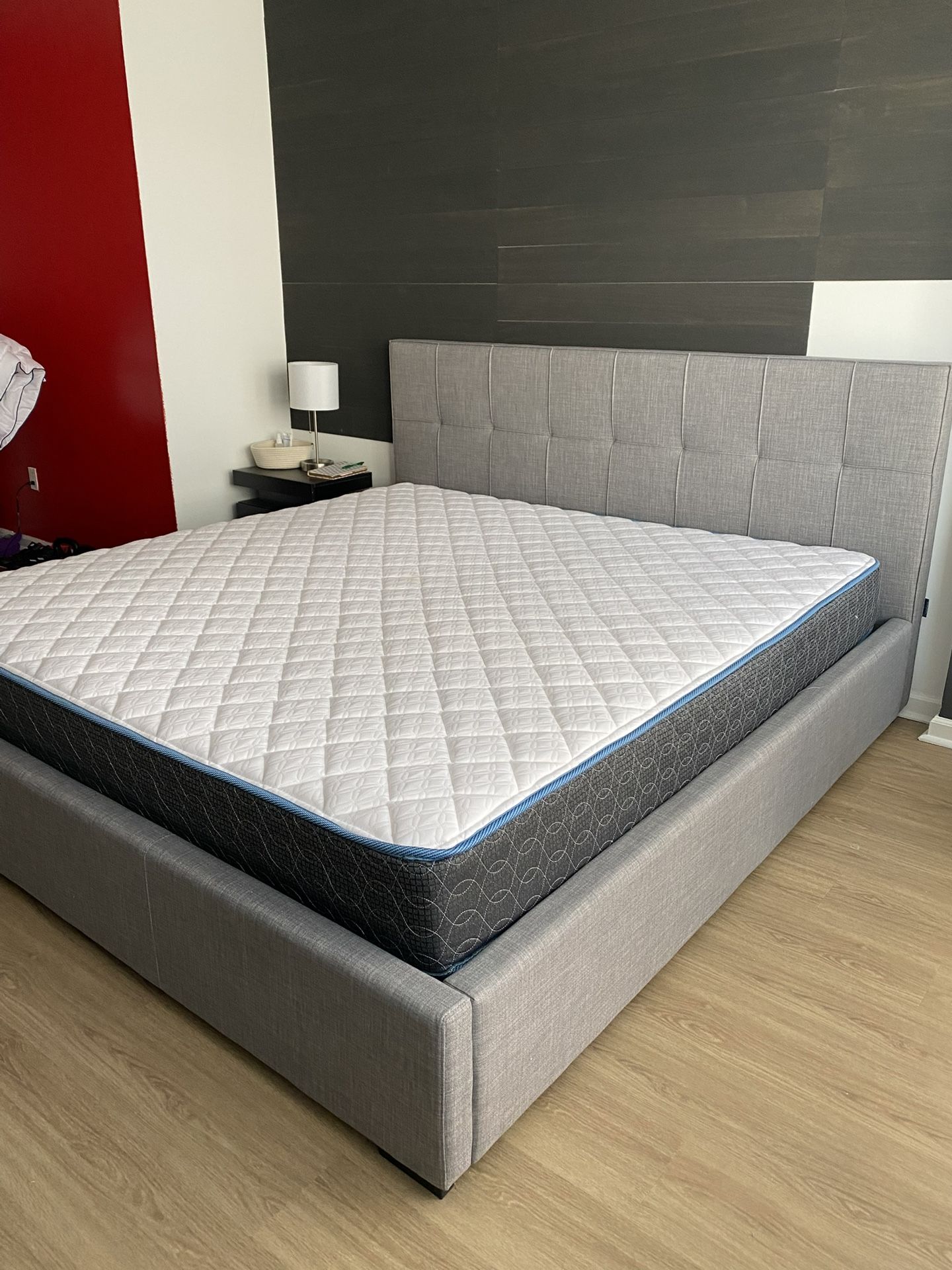 Modern Storage Bed Frame – Like New – $600 (Originally $1200) Modani Designer Bed – Mattress Not Included