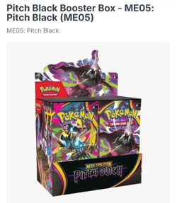 Pokemon TCG Pitch Black Booster Box