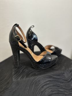 Elegant Black High Heel Size 36