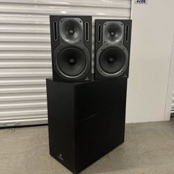 Behringer Truth B2031A Studio Monitors + B2092A Subwoofer – Excellent Condition Bundle