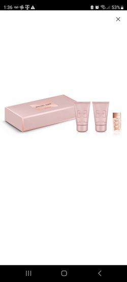 Michael Kors Pour Femme Gift Set, Mini EDP, Shower Gel, Body Lotion - NEW 3pc