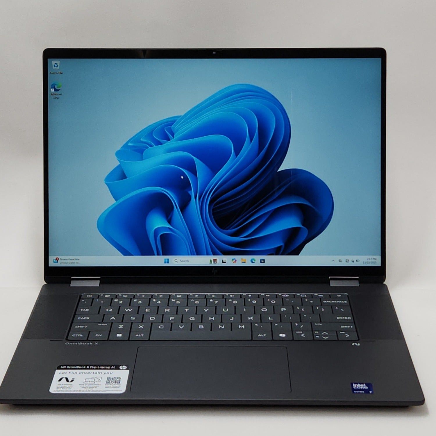 HP OmniBook X Flip Laptop 16-as0033dx 16" Core Ultra 7 258V 2.2GHz 32GB RAM 2TB SSD