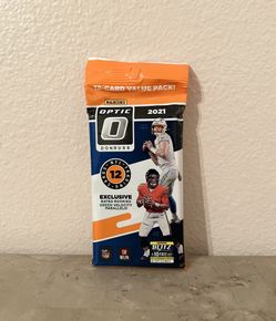 2021 Panini Donruss Optic NFL Football Cello Value Pack