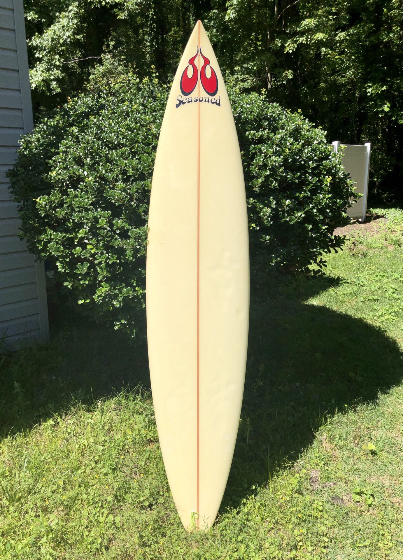 7’4” Season Funboard Gun Surfboard by Bill Friarson