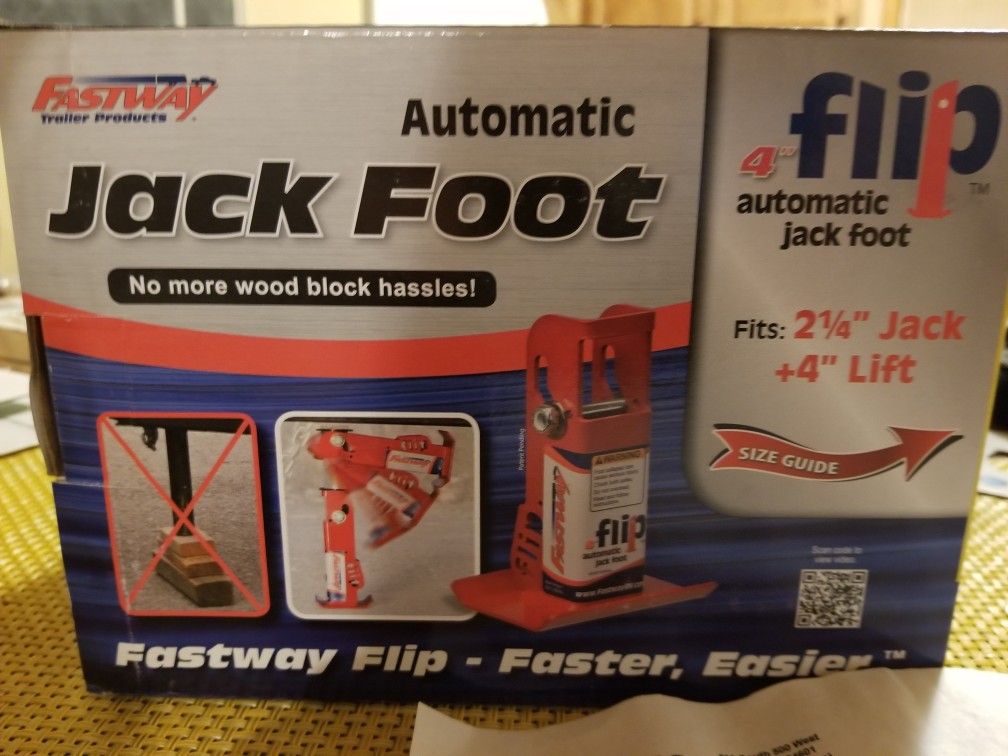 Trailer automatic Jack foot