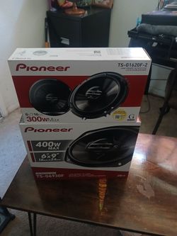 Pioneer Two Pack 6.5 & 6x9s Brand New In The Boxes