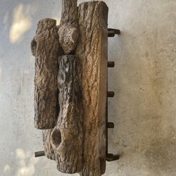 Gas fireplace rack and logs