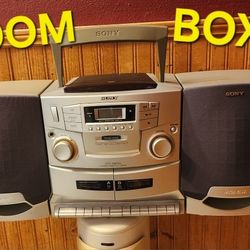 Sony Boom BOX Boombox Stereo Radio