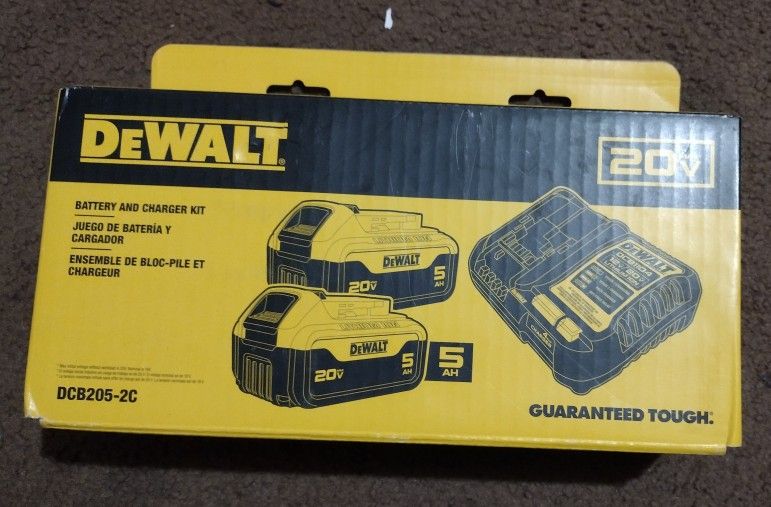 DeWalt Batteries And Charger Kit