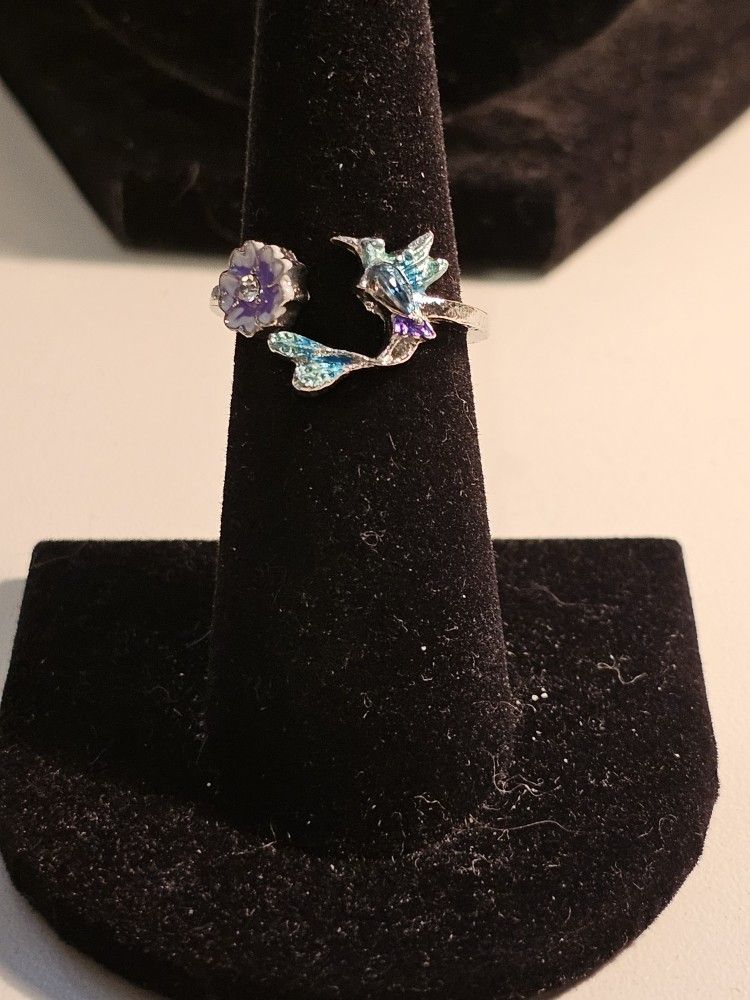 New Dazzling hummingbird ring