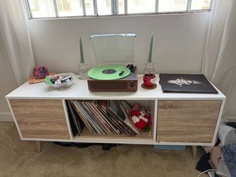 Mid-Century Modern Media Console