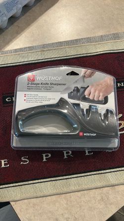 Wusthof 2-Stage Handheld Knife Carbide & Ceramic Sharpener