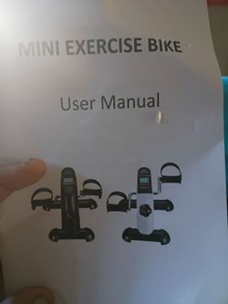 Mini exercise bike