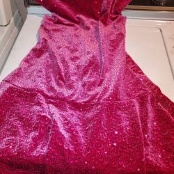 Pink Sequin Dress