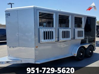 82x15 Frontier Horse Trailer