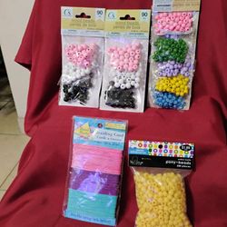 Wooden Beads And Braiding cord  $4 Each