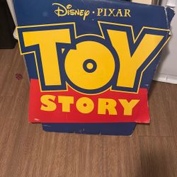 Free Toy story Sign As Is “ 