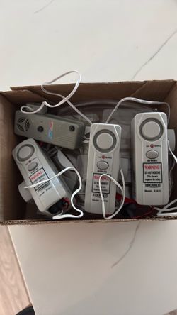 Pool door alarms
