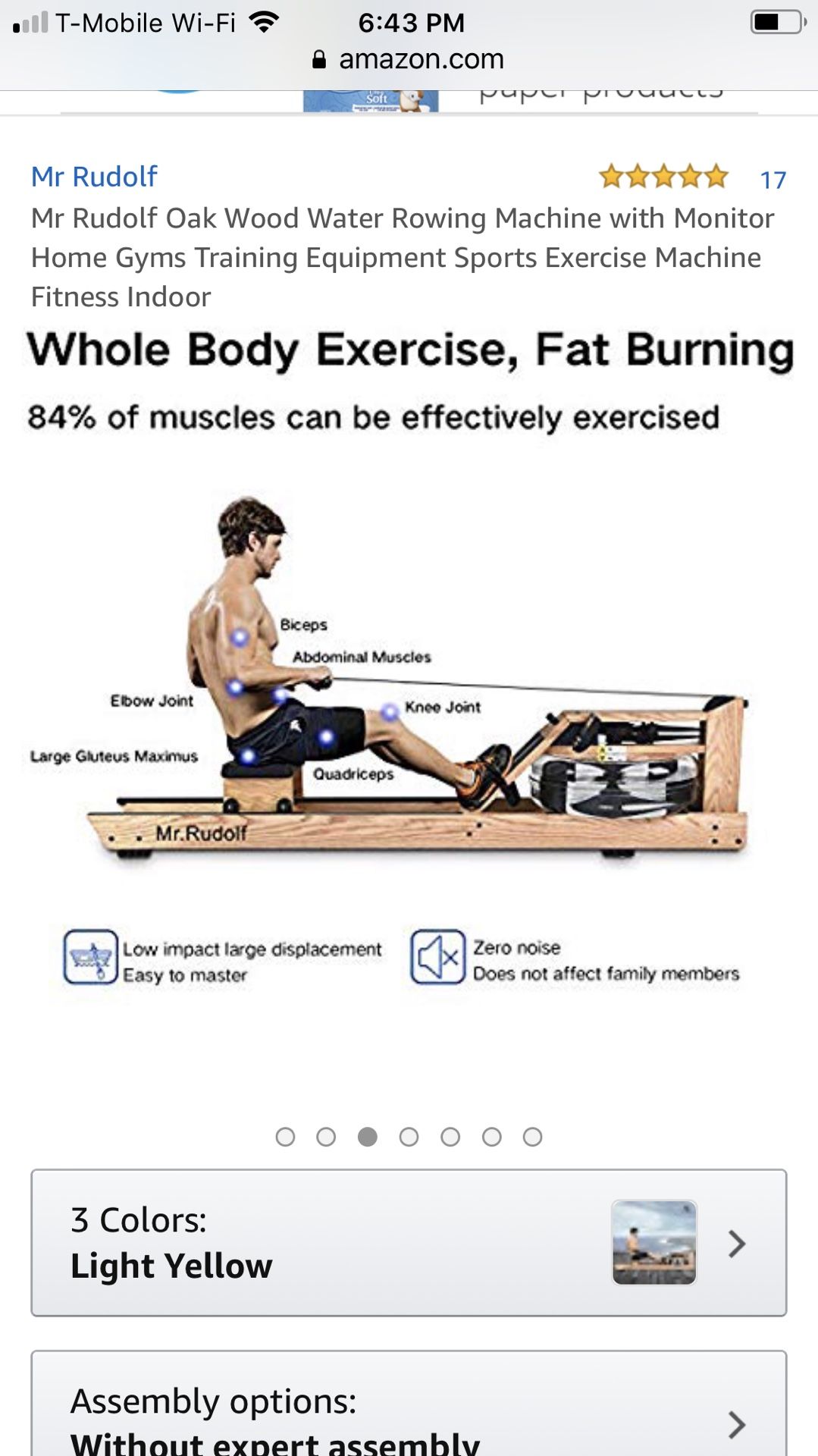 Mr rudolf oak wood water rowing machine new arrivals